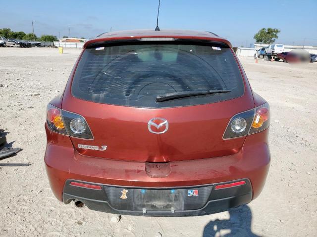 JM1BK343981178827 - 2008 MAZDA 3 HATCHBACK 勃艮第红 照片 6