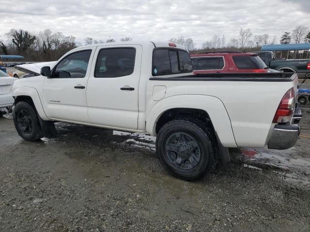 5TFJU4GNXBX002639 - 2011 TOYOTA TACOMA DOUBLE CAB PRERUNNER WHITE photo 2