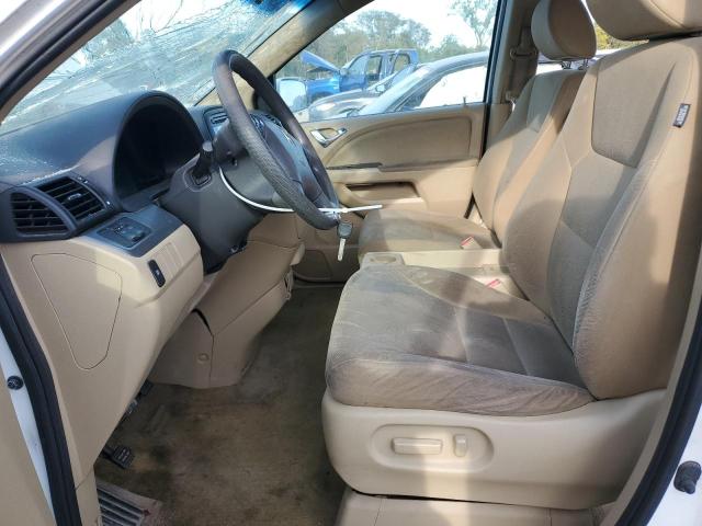 5FNRL3H43AB067475 - 2010 HONDA ODYSSEY EX WHITE photo 7