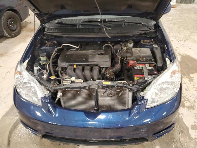 2T1KR32E73C070436 - 2003 TOYOTA COROLLA MA XR BLUE photo 11