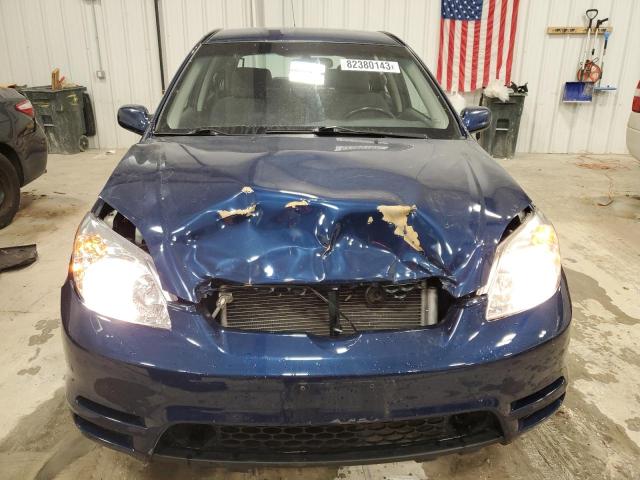 2T1KR32E73C070436 - 2003 TOYOTA COROLLA MA XR BLUE photo 5