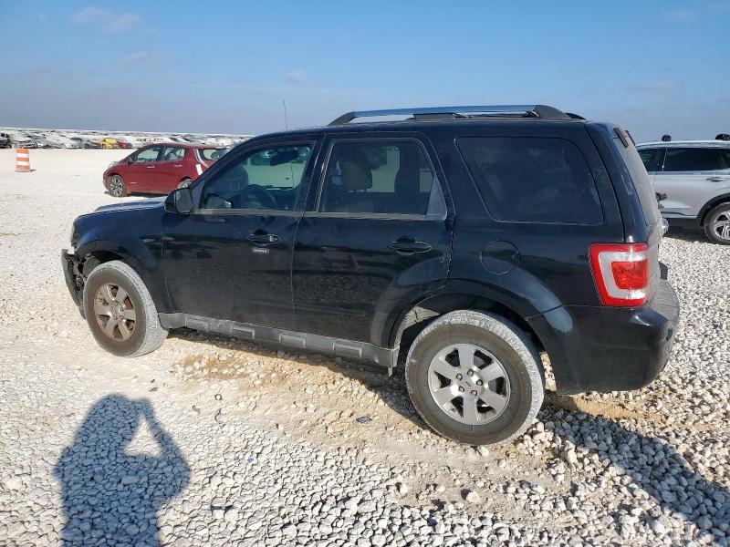 1FMCU0EG6CKA10477 - 2012 FORD ESCAPE LIMITED BLACK photo 2
