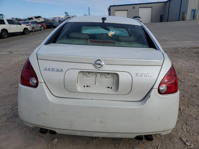 1N4BA41E15C845071 - 2005 NISSAN MAXIMA SE WHITE photo 6