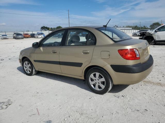 KNADE223396463389 - 2009 KIA RIO BASE BEIGE photo 2