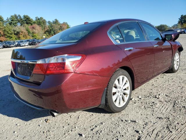 1HGCR2F83FA065585 - 2015 HONDA ACCORD EXL MAROON photo 3