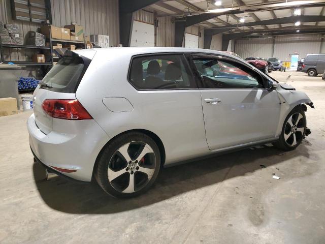 3VWYT7AU4GM038775 - 2016 VOLKSWAGEN GTI S/SE SILVER photo 3