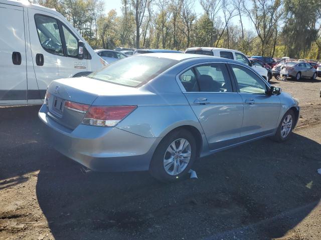 1HGCP2F41BA014132 - 2011 HONDA ACCORD LXP BLUE photo 3