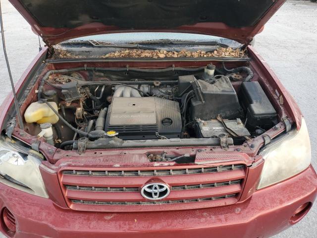 JTEGF21A730083488 - 2003 TOYOTA HIGHLANDER LIMITED BURGUNDY photo 12