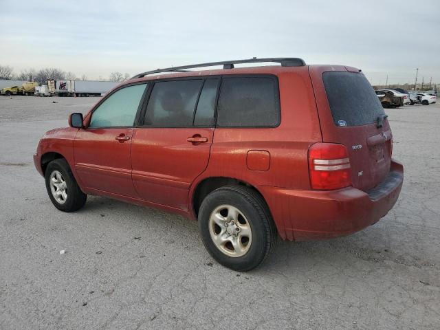 JTEGF21A730083488 - 2003 TOYOTA HIGHLANDER LIMITED BURGUNDY photo 2