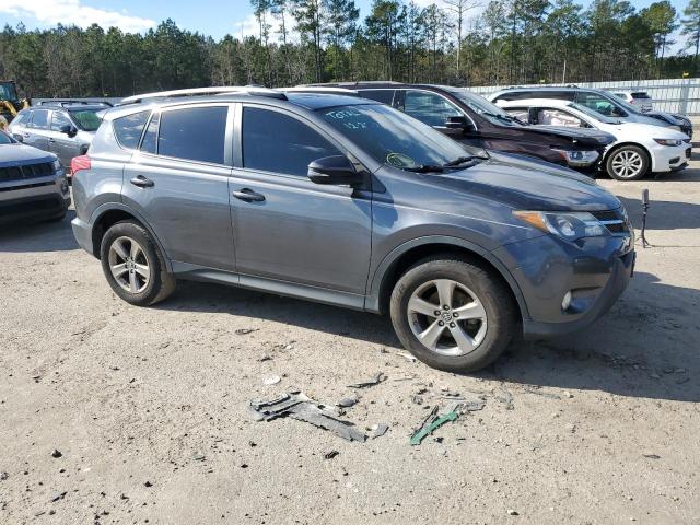 JTMRFREV2FD166455 - 2015 TOYOTA RAV4 XLE GRAY photo 4