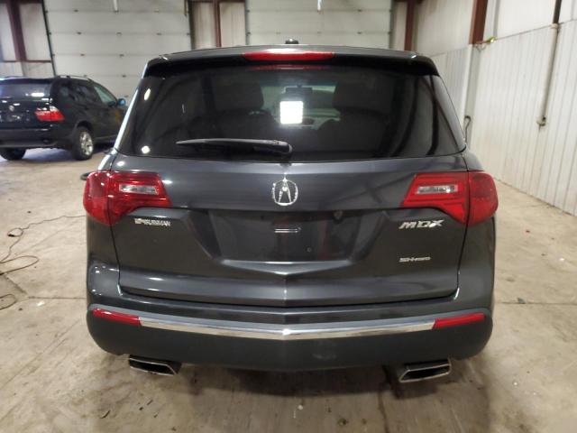 2HNYD2H25DH512678 - 2013 ACURA MDX GRAY photo 6