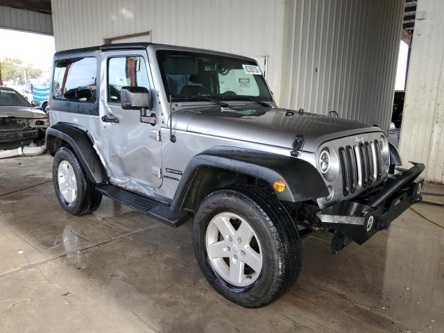 1C4AJWAGXGL163960 - 2016 JEEP WRANGLER SPORT SILVER photo 4