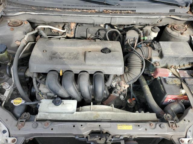 1NXBR32EX3Z158542 - 2003 TOYOTA COROLLA CE GRAY photo 11