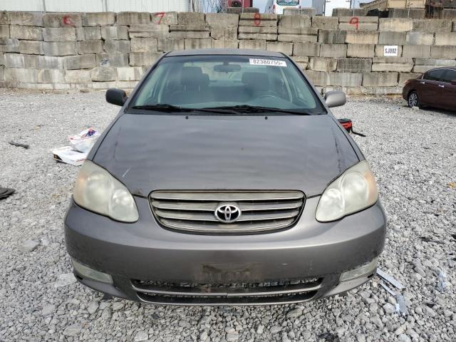 1NXBR32EX3Z158542 - 2003 TOYOTA COROLLA CE GRAY photo 5