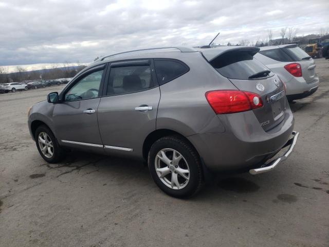 JN8AS5MVXBW668040 - 2011 NISSAN ROGUE S GRAY photo 2