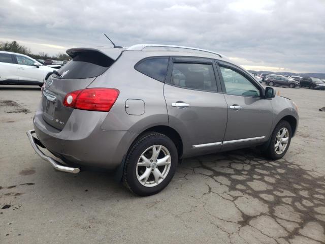 JN8AS5MVXBW668040 - 2011 NISSAN ROGUE S GRAY photo 3