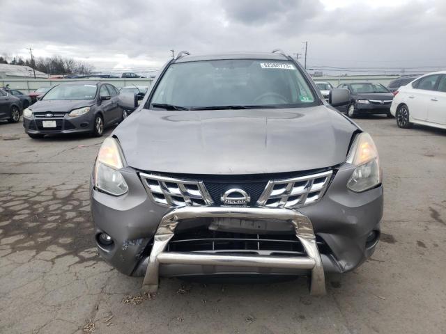 JN8AS5MVXBW668040 - 2011 NISSAN ROGUE S GRAY photo 5