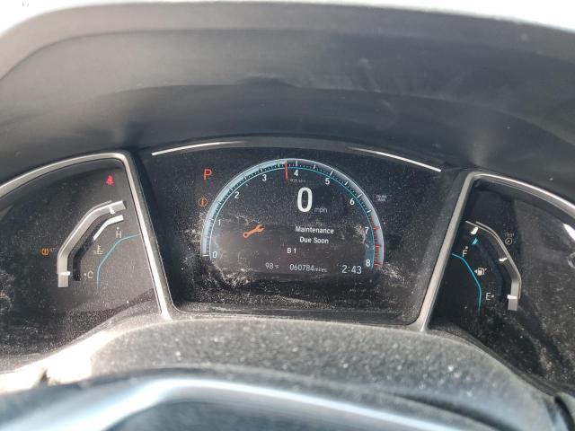 2HGFC2F77JH583943 - 2018 HONDA CIVIC EX შავი ფოტო 9