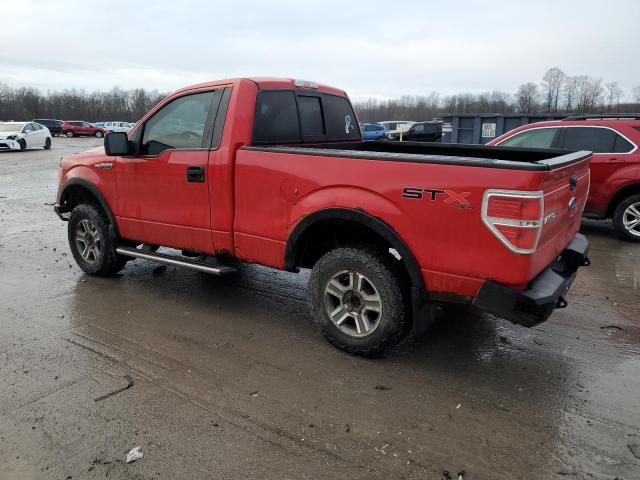 1FTMF1E84AKB57542 - 2010 FORD F150 RED photo 2