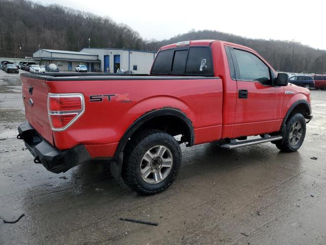 1FTMF1E84AKB57542 - 2010 FORD F150 RED photo 3