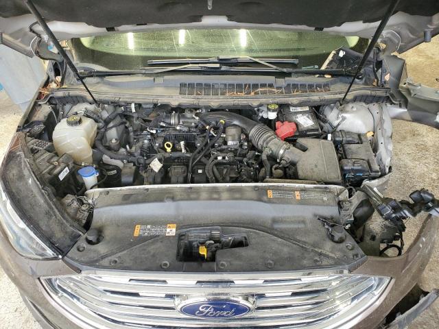 2FMPK4J92KBB58902 - 2019 FORD EDGE SEL بني صورة 12