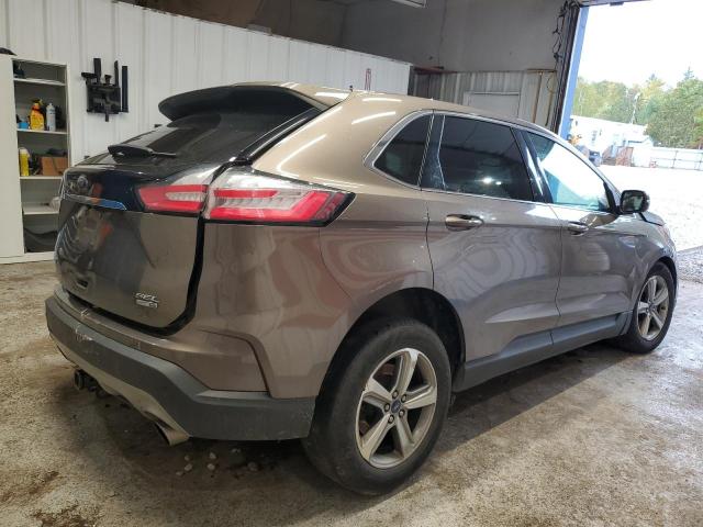 2FMPK4J92KBB58902 - 2019 FORD EDGE SEL بني صورة 3