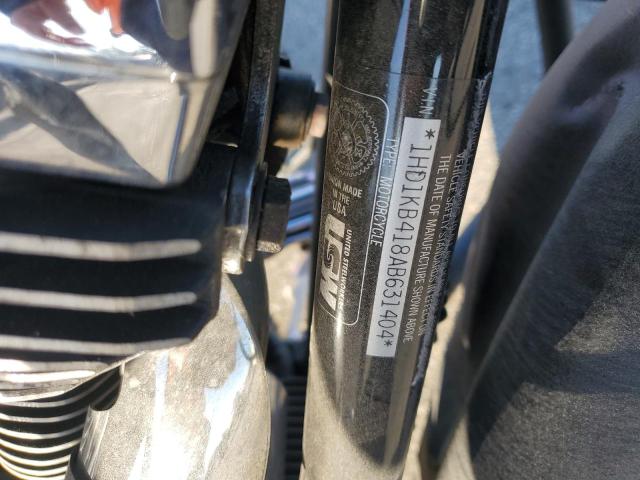 1HD1KB418AB631404 - 2010 HARLEY-DAVIDSON FLHX 灰色 照片 9