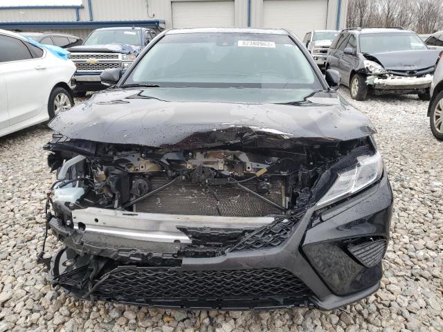 4T1B11HKXKU284567 - 2019 TOYOTA CAMRY L BLACK photo 5