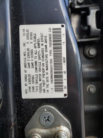 1HGCM66596A011560 - 2006 HONDA ACCORD EX GRAY photo 13