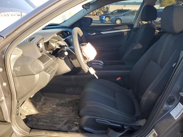 2HGFC2F63KH520749 - 2019 HONDA CIVIC LX ნაცრისფერი ფოტო 7