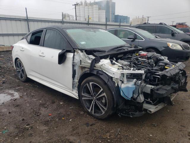 3N1AB8DV7NY208282 - 2022 NISSAN SENTRA SR WHITE photo 4