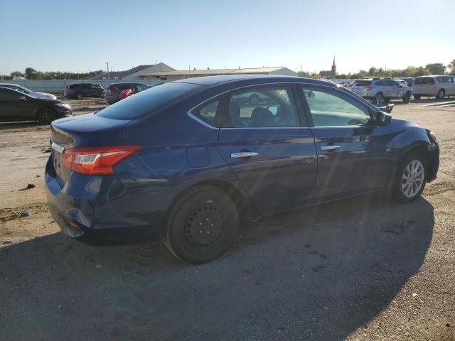 3N1AB7APXKY368460 - 2019 NISSAN SENTRA S BLUE photo 3