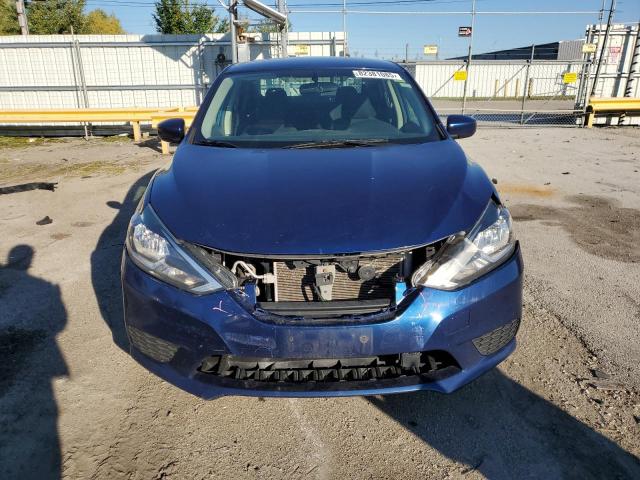 3N1AB7APXKY368460 - 2019 NISSAN SENTRA S BLUE photo 5