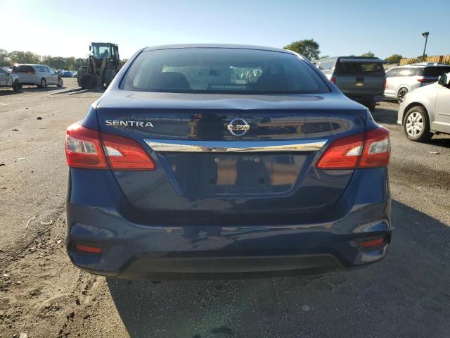 3N1AB7APXKY368460 - 2019 NISSAN SENTRA S BLUE photo 6