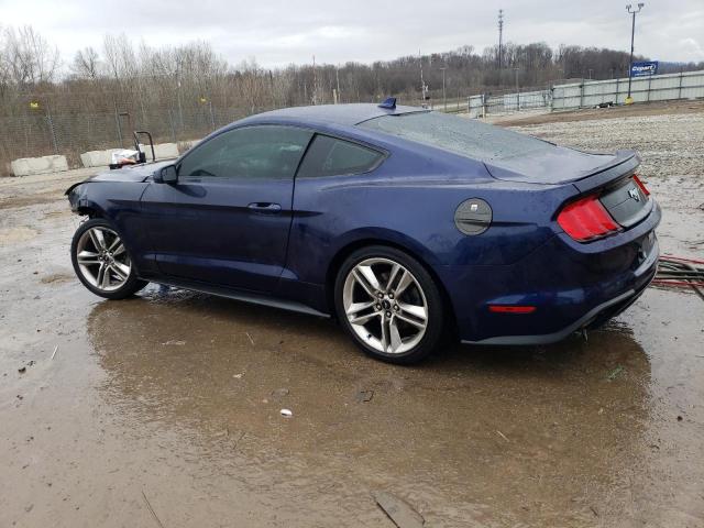 1FA6P8TH2L5191049 - 2020 FORD MUSTANG BLUE photo 2