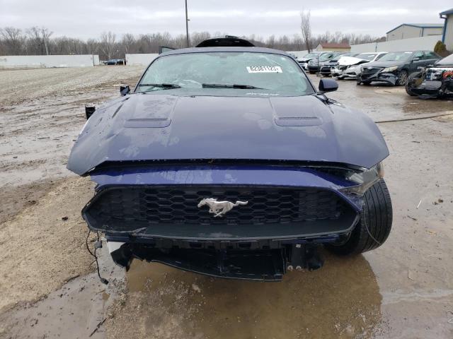 1FA6P8TH2L5191049 - 2020 FORD MUSTANG BLUE photo 5