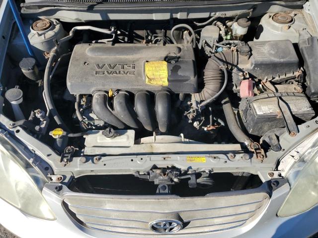 2T1BR32E93C124108 - 2003 TOYOTA COROLLA CE GRAY photo 11