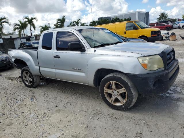 5TETX22NX7Z359539 - 2007 TOYOTA TACOMA ACCESS CAB 银色 照片 4