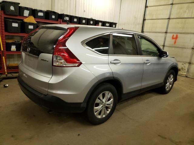 5J6RM4H57EL066256 - 2014 HONDA CR-V EX SILVER photo 3