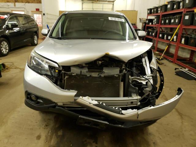 5J6RM4H57EL066256 - 2014 HONDA CR-V EX SILVER photo 5