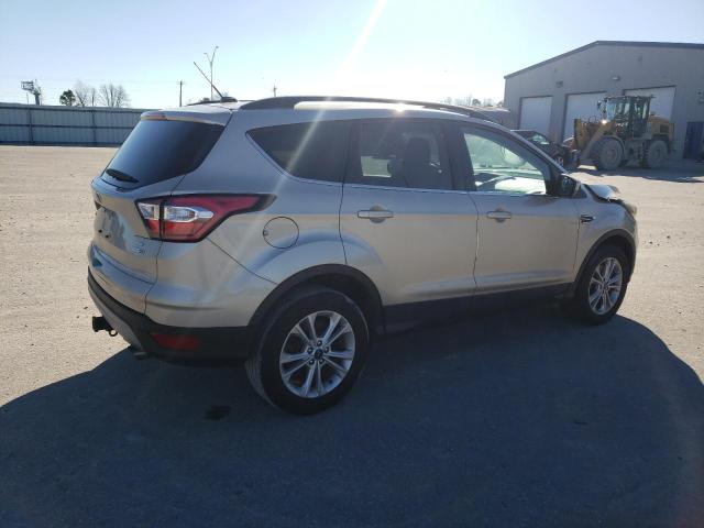 1FMCU9GD2JUC08496 - 2018 FORD ESCAPE SE BEIGE photo 3