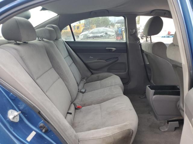 2HGFA1F57BH505596 - 2011 HONDA CIVIC LX BLUE photo 10