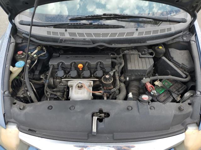 2HGFA1F57BH505596 - 2011 HONDA CIVIC LX BLUE photo 11