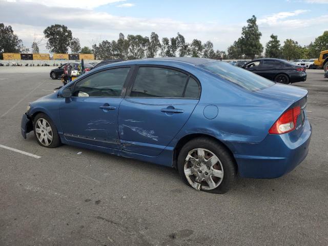 2HGFA1F57BH505596 - 2011 HONDA CIVIC LX BLUE photo 2