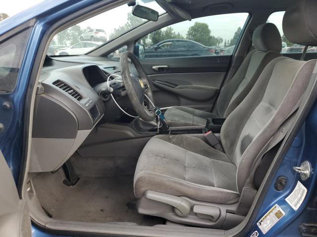 2HGFA1F57BH505596 - 2011 HONDA CIVIC LX BLUE photo 7