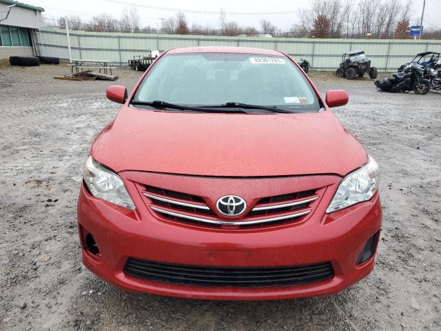 2T1BU4EE4DC107668 - 2013 TOYOTA COROLLA BASE RED photo 5