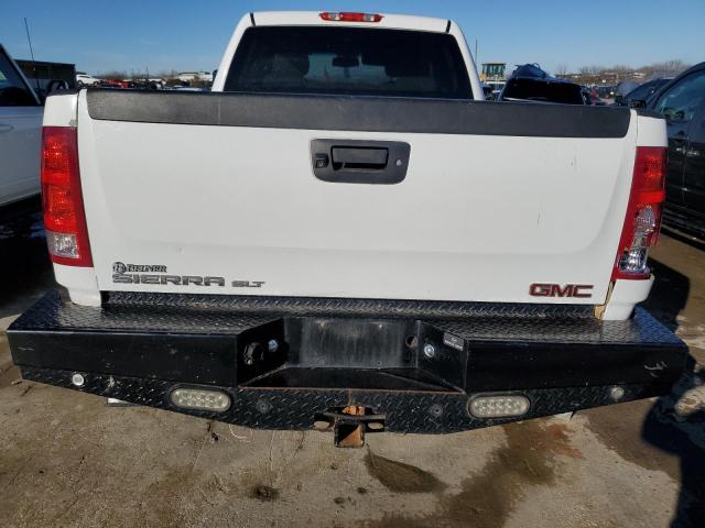 1GT121C80EF167906 - 2014 GMC SIERRA K2500 SLT WHITE photo 6