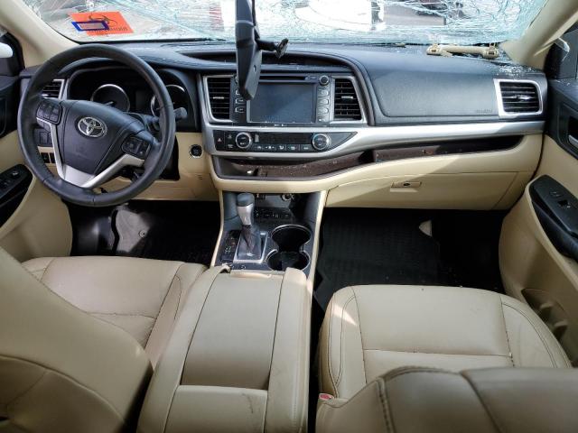5TDJKRFH6FS081253 - 2015 TOYOTA HIGHLANDER XLE BEIGE photo 8