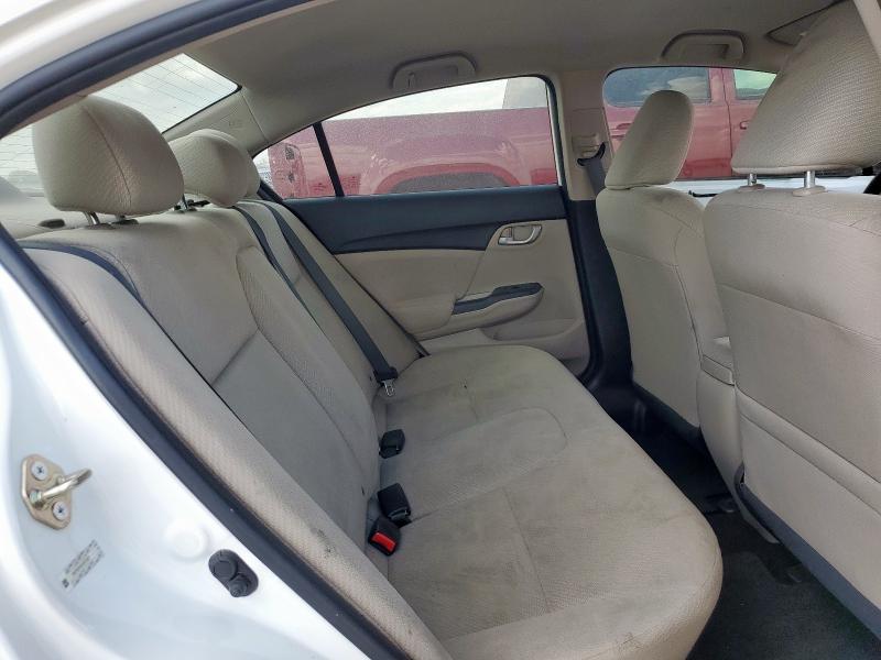 2HGFB2F60DH575567 - 2013 HONDA CIVIC HF თეთრი ფოტო 10