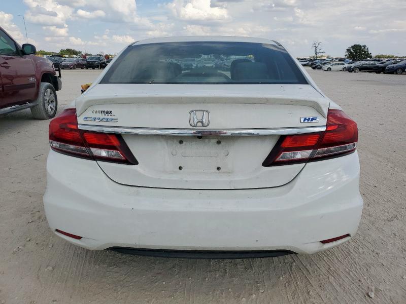 2HGFB2F60DH575567 - 2013 HONDA CIVIC HF თეთრი ფოტო 6